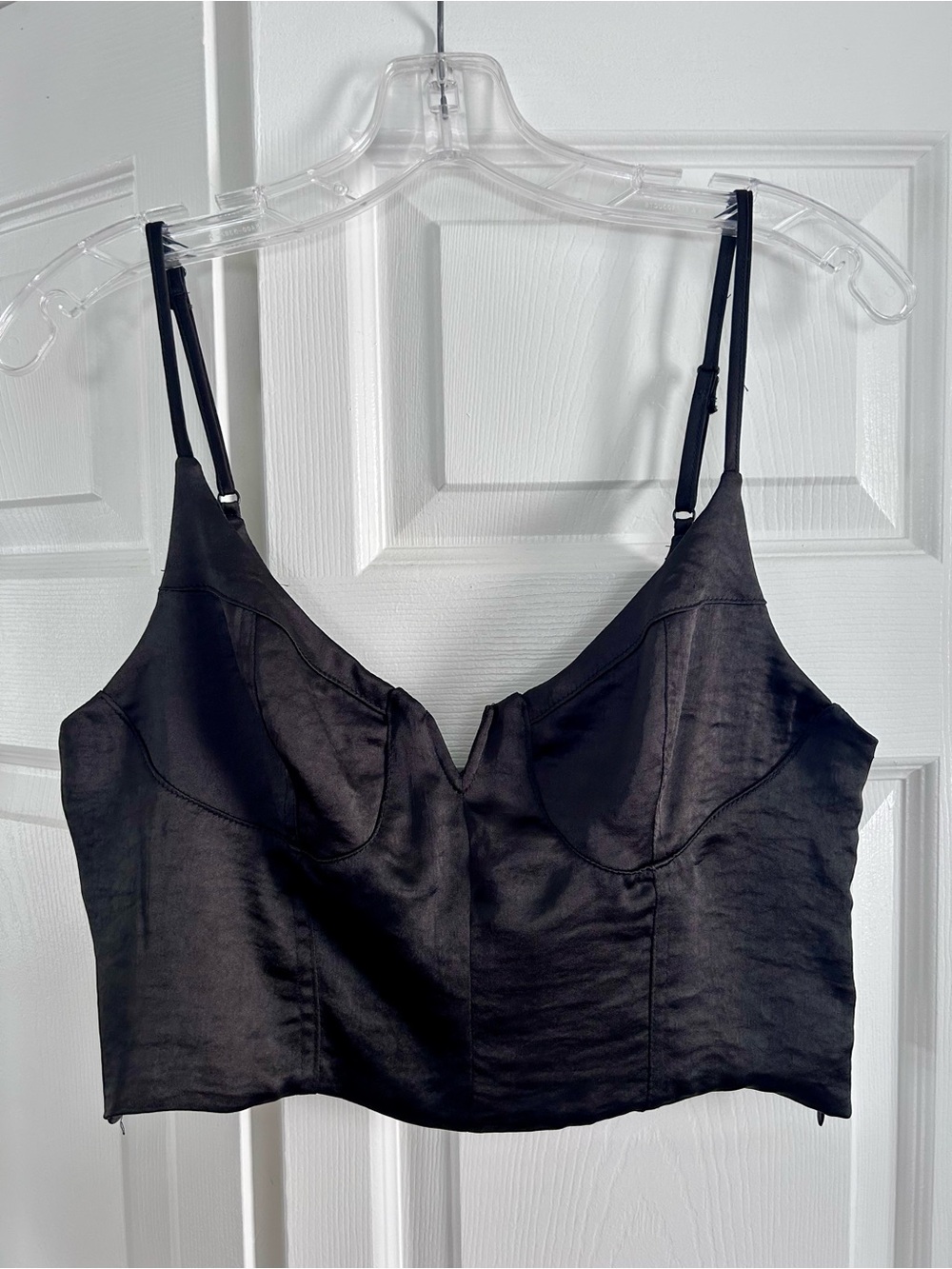 The Now Black Bustier